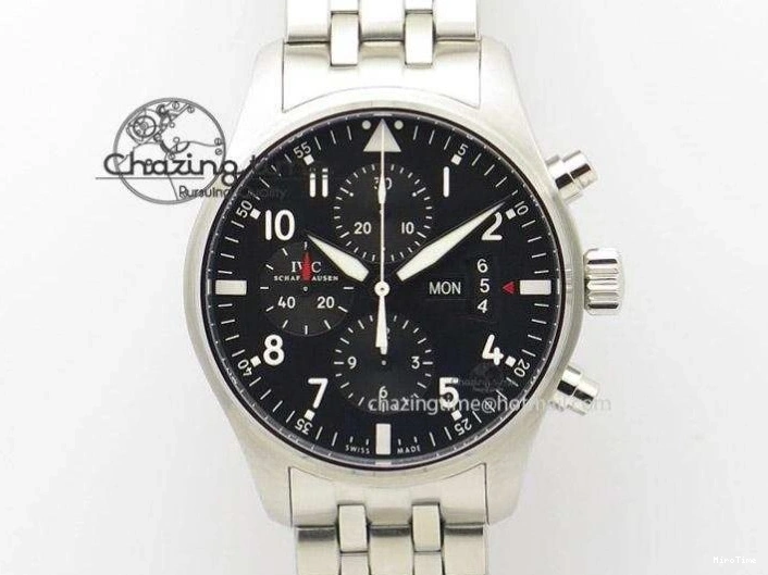 MIROTIME 0701 Breathable Portofino IW356501 SS V3 MK 1:1 Best Edition White Dial Gold Markers On SS Mesh Bracelet MIYOTA 7197